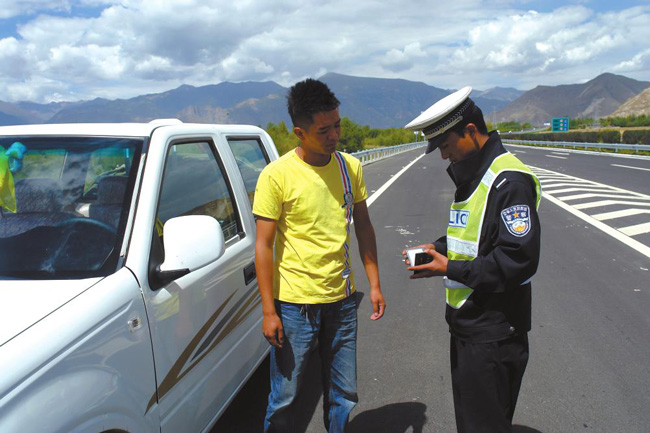 Lhasa Gonggar Airport Highway 01